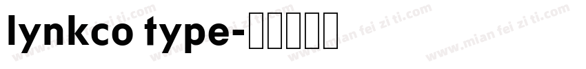 lynkco type字体转换